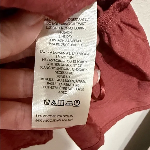 Maeve -Anthropologie Smocked Ruffle Hem Swing Tank Top - Picture 5 of 7